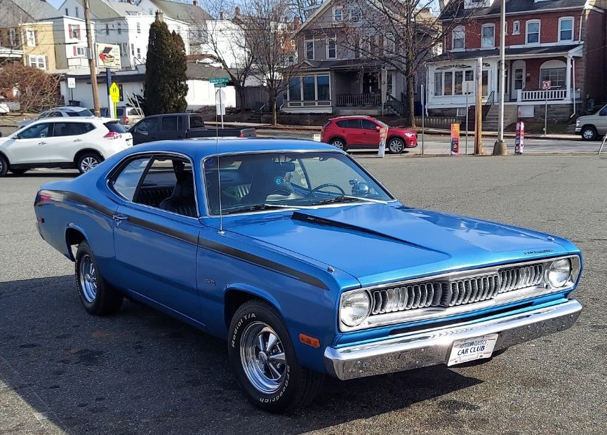 Gary and Jane Pace 1972 340 Duster