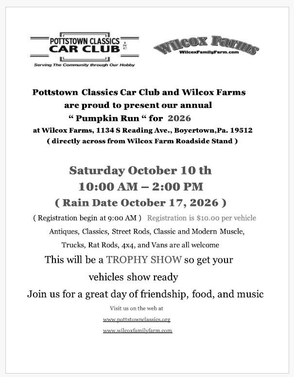 2026 Pmpkin Run